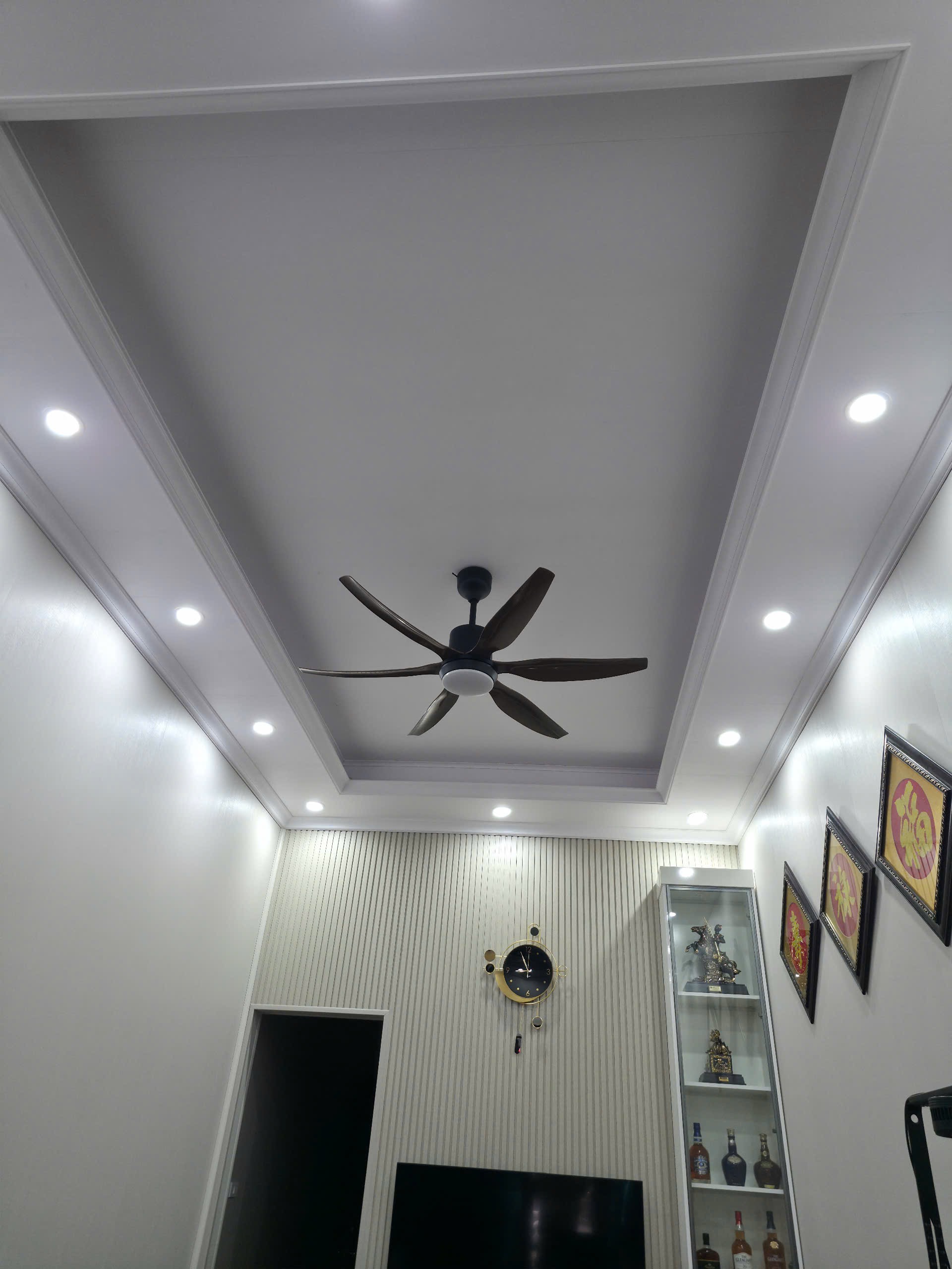 ỐP TƯỜNG NANO PHÒNG&nbsp;KHÁCH  BẢN VẼ 3d